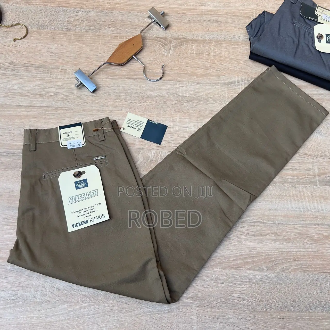 Non Stretch Khaki for Men