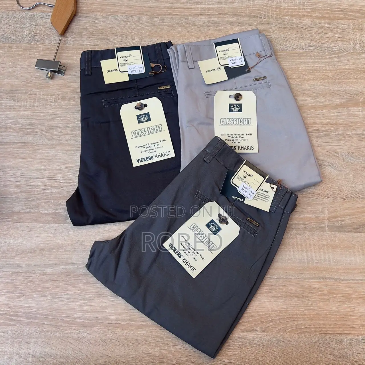Non Stretch Khaki for Men