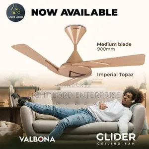 Now Available Brown Color Valbona Ceiling Fan