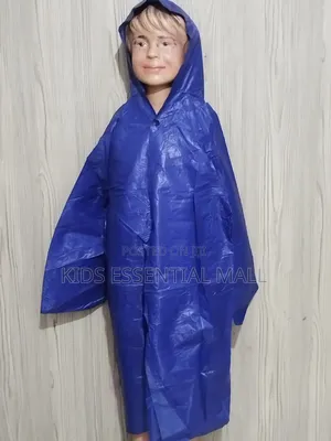 Ages 3 To 9years Durable Raincoat For Children