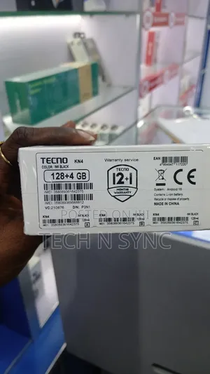New Tecno Spark 50 128 GB Black