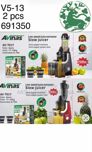Avinas Slow Juicer Machine