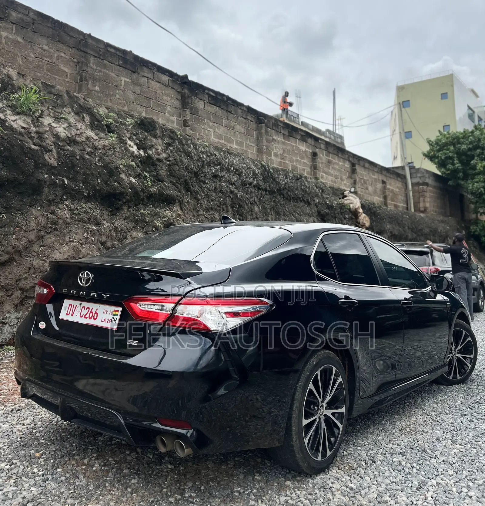 Toyota Camry SE FWD 2020 Black