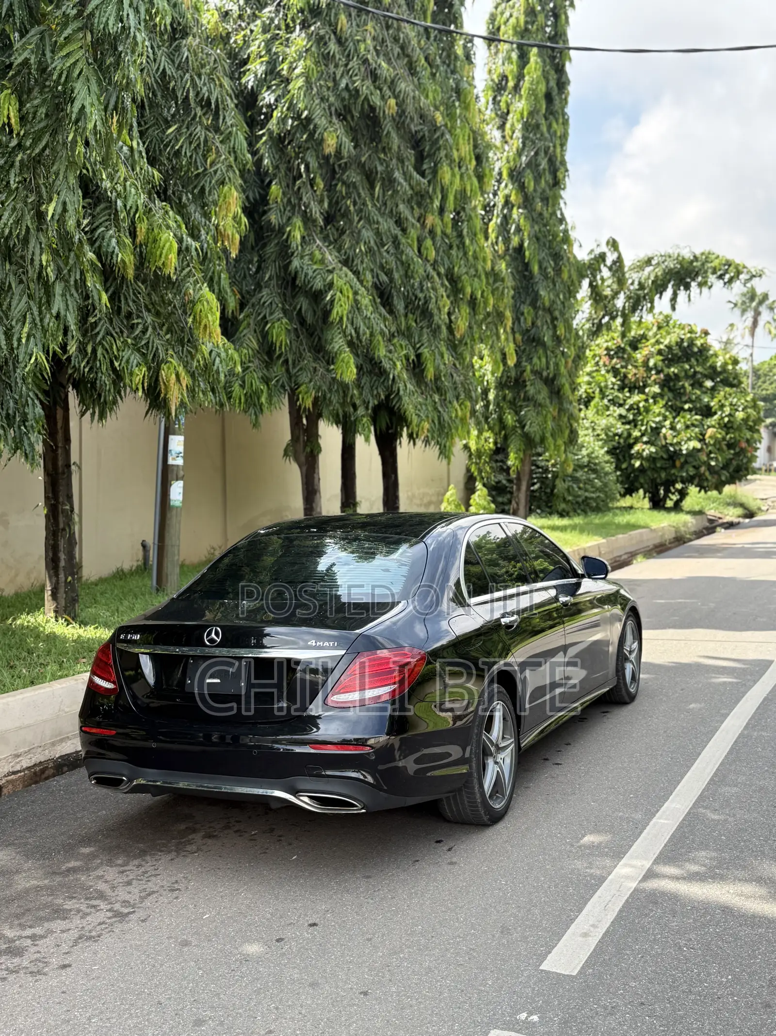 Mercedes-Benz E350 2020 Black
