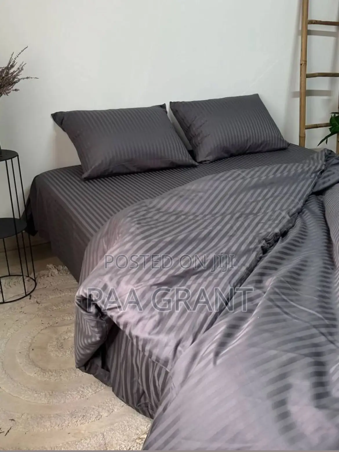 Premium Cotton Bedding(2 Sheets,4 Pillow Cases for Air Bnb, Hotels Etc