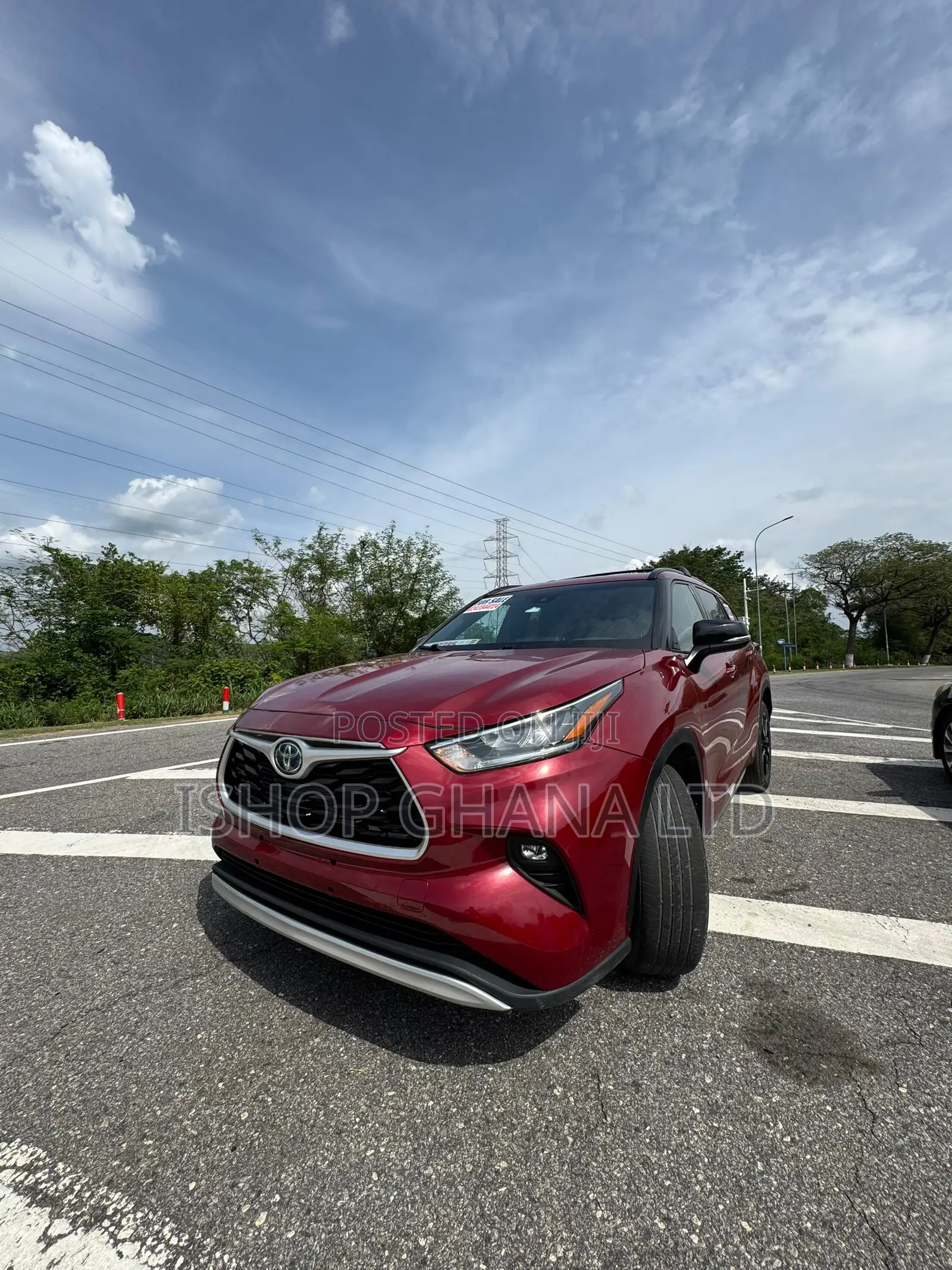 Toyota Highlander XSE FWD 2023 Burgundy