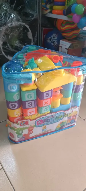 Jumbo Building Blocks With 123
