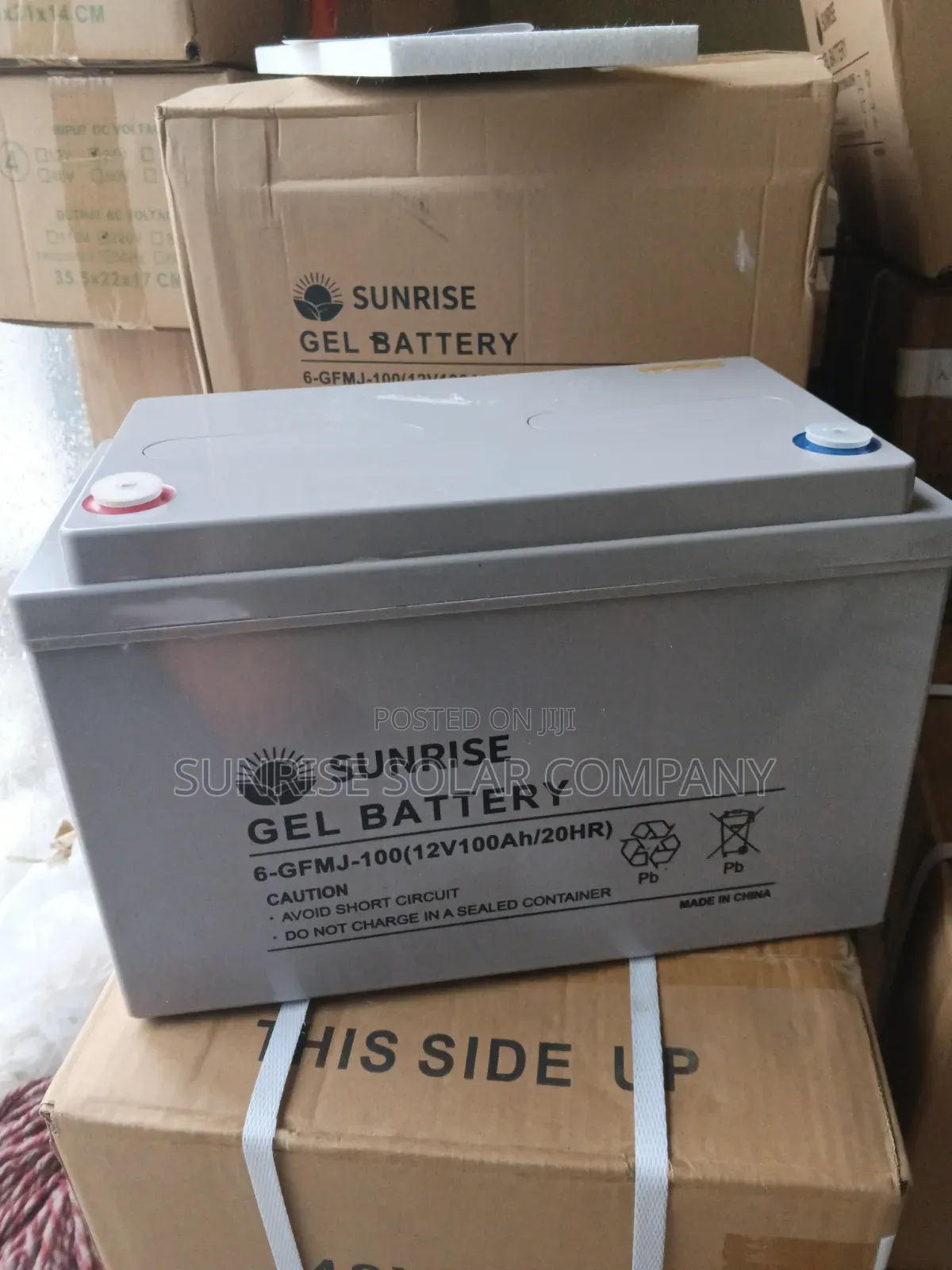 Solar Gel Battery 12v 100ah