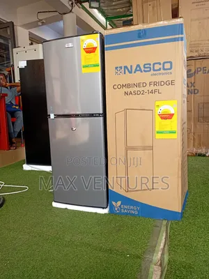 Elegant Double Door Fridge With Reliable Nasco Cooling116l