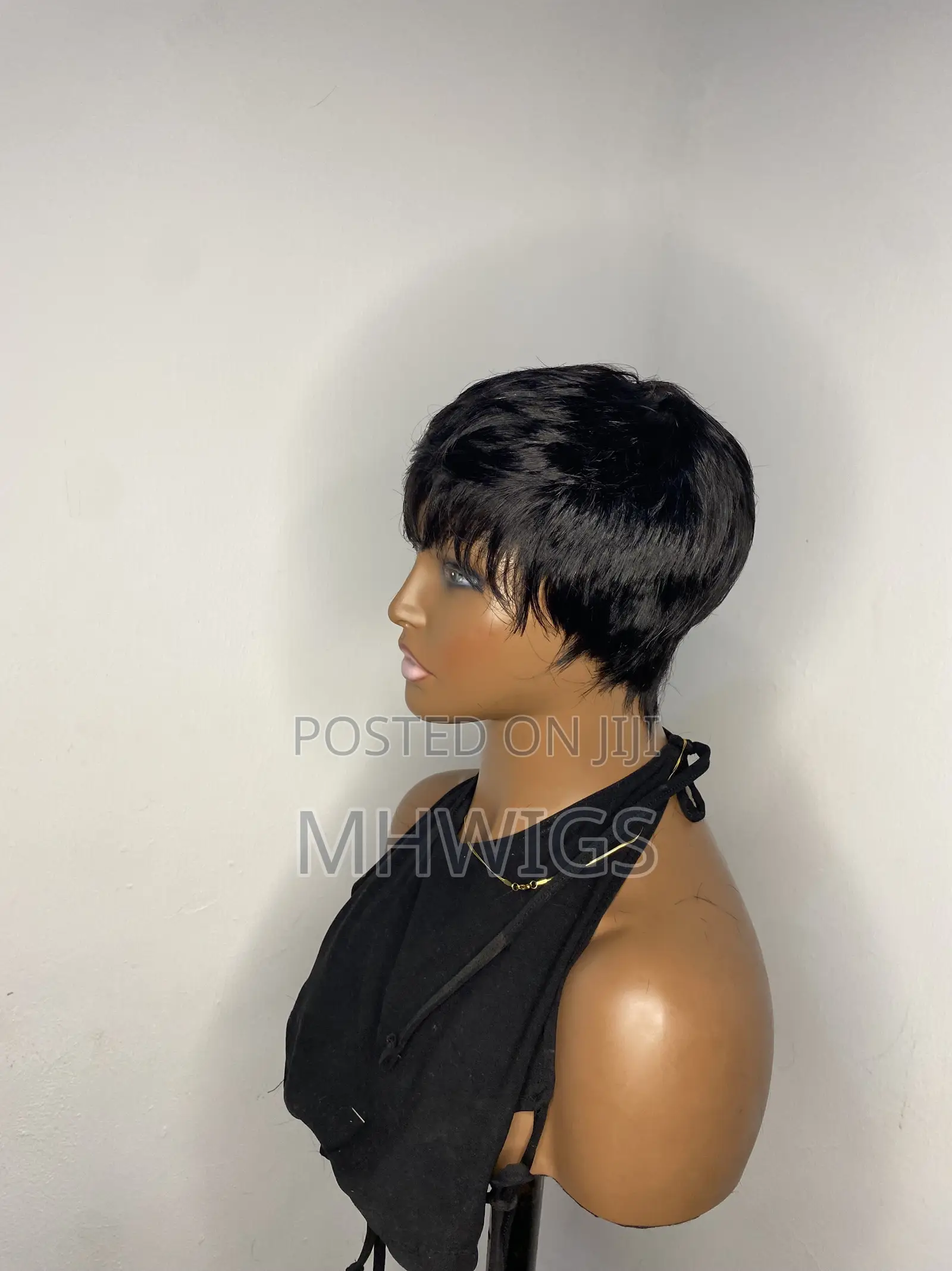 Human Hair Pixiecut Wig