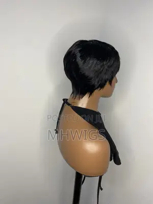 Human Hair Pixiecut Wig