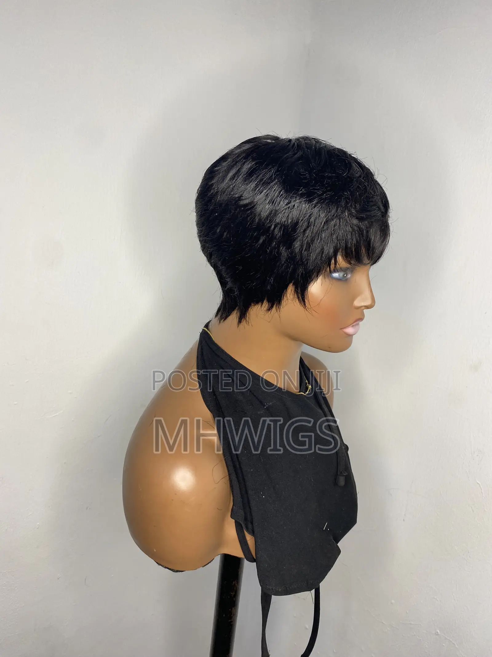 Human Hair Pixiecut Wig