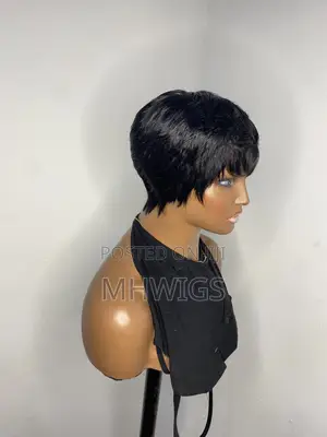 Human Hair Pixiecut Wig