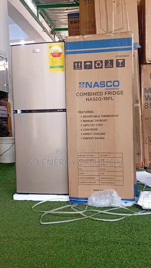 Nasco 136l Nas_18fl Refrigerator – Modern Design Fast Cooling 136l