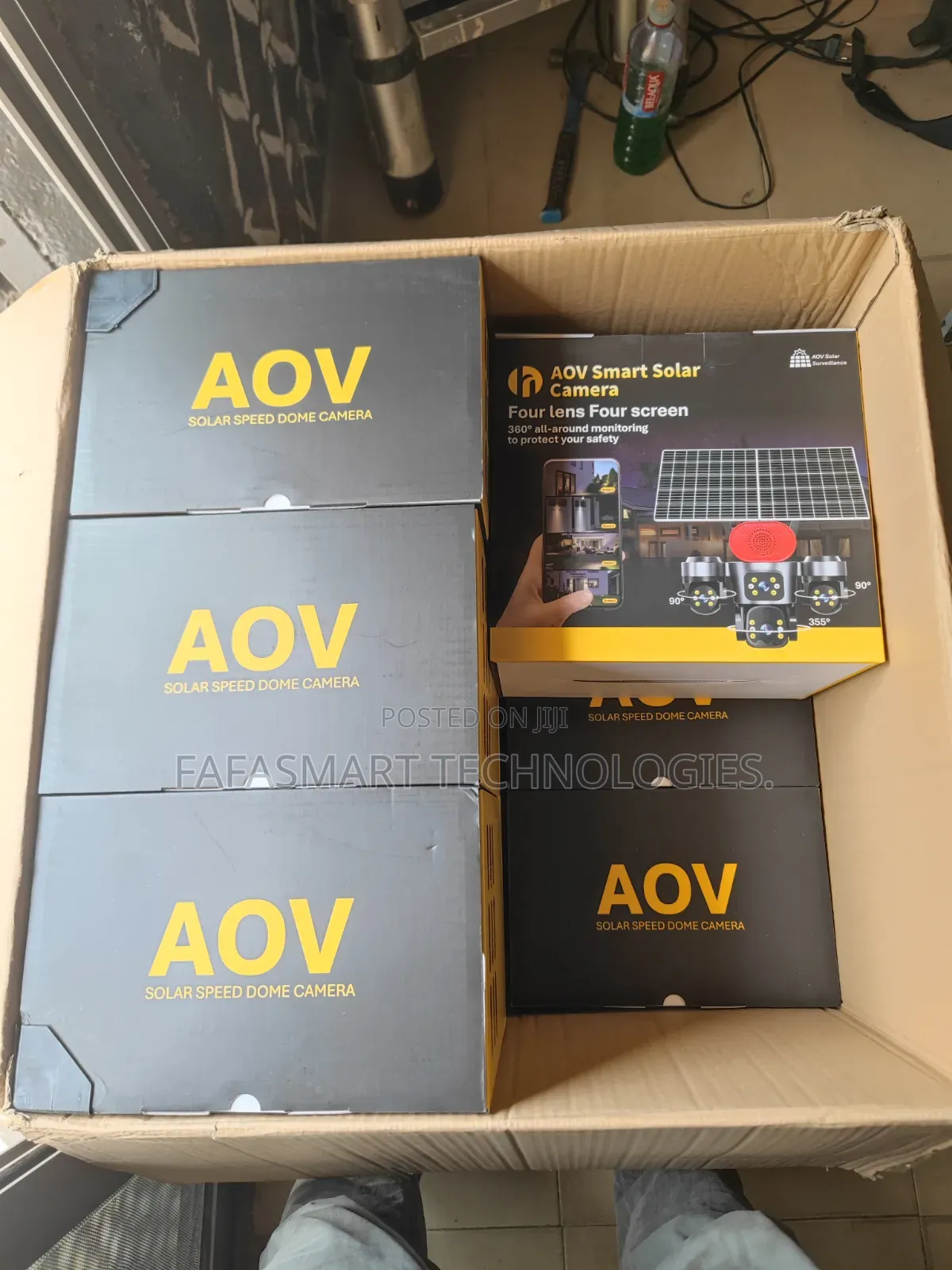 4g Sim Card Multi-Lens Solar Security Camera System