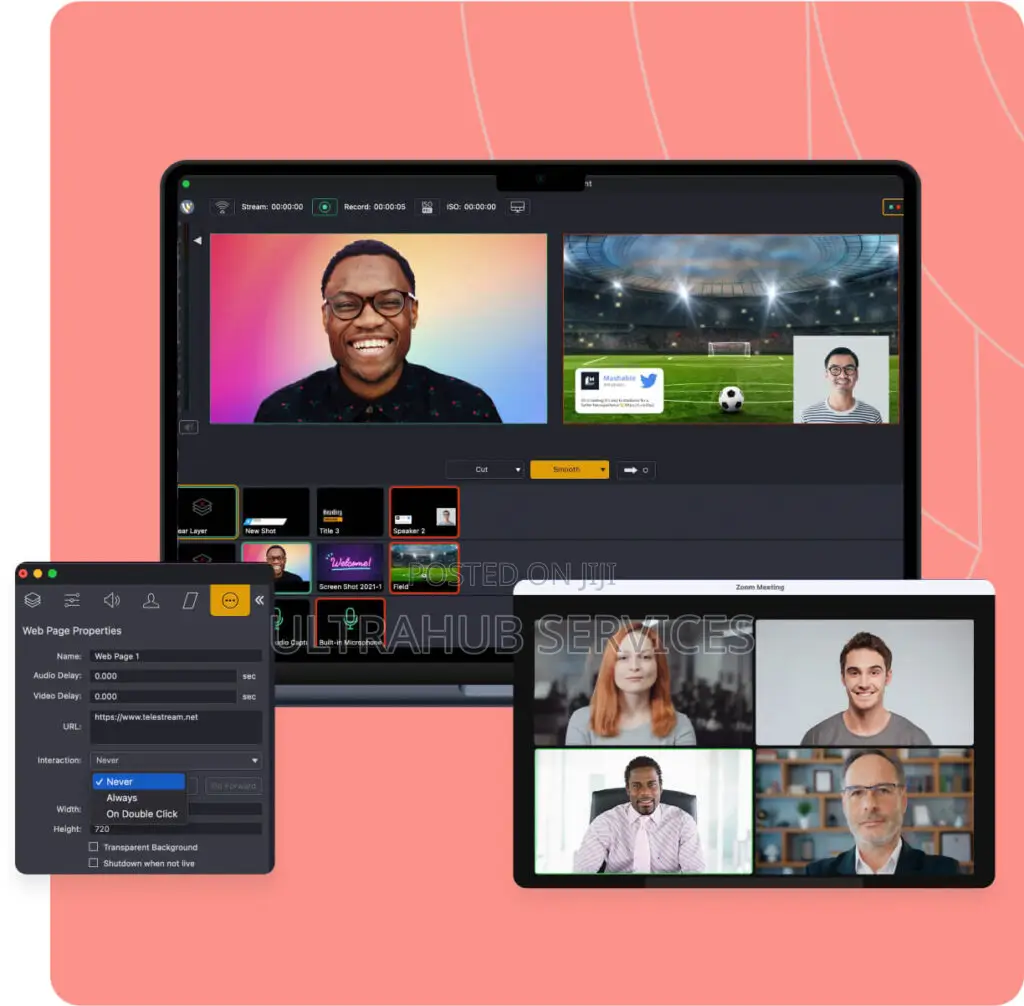 Wirecast Video Production and Live Streaming Course