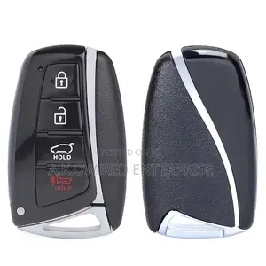 Car Key Shell 4 Buttons (Suv) Case Cover Hyundai 2013-2018 Santa Fe