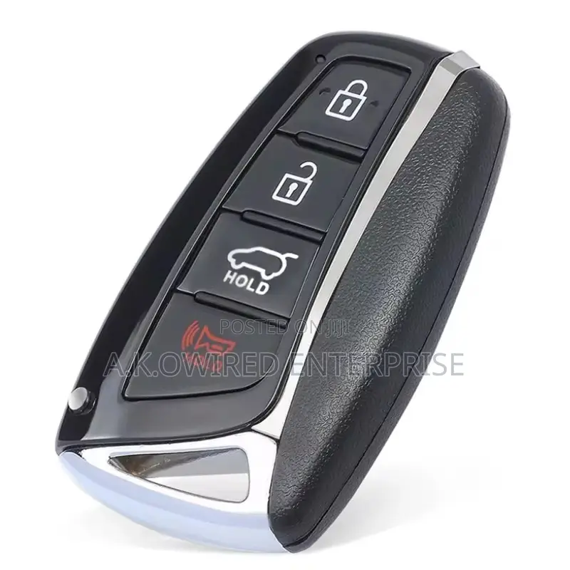Car Key Shell 4 Buttons (Suv) Case Cover Hyundai 2013-2018 Santa Fe