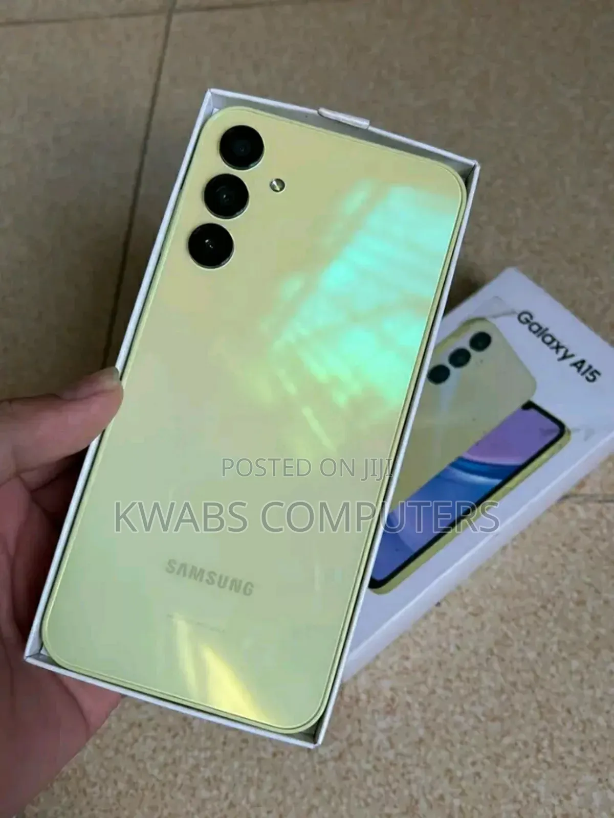 Samsung Galaxy A15 256 GB Yellow