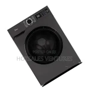 Perfect Midea 8kg Titanium Front Load Washing Machine - Mf110w80b/T