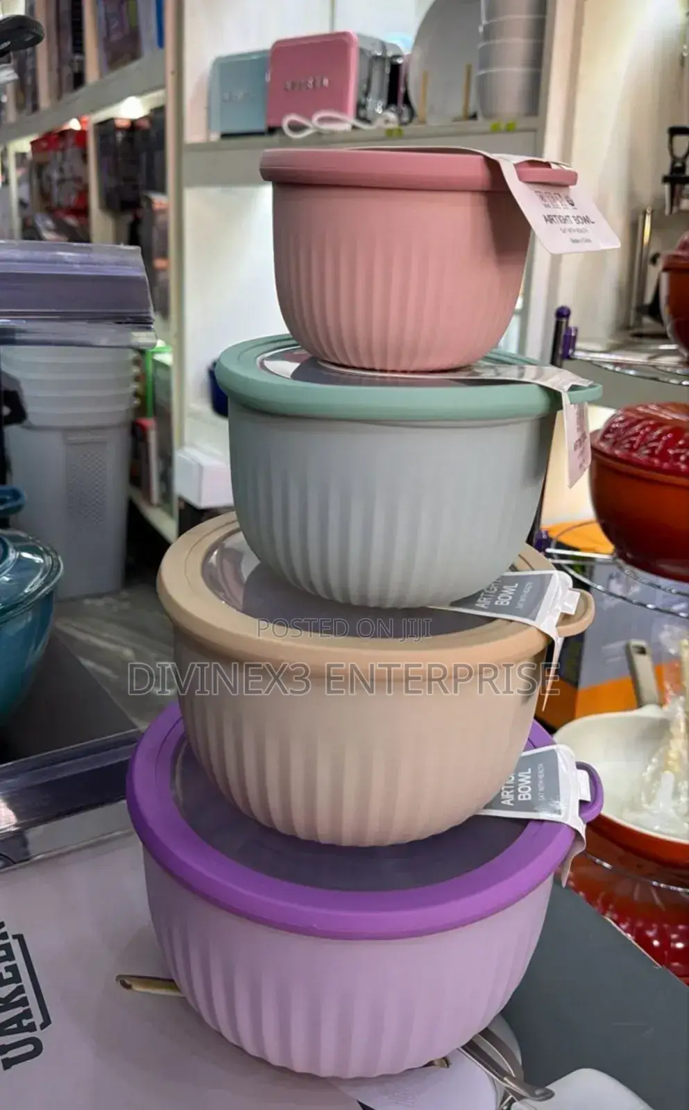 4-piece Airtight Bowl Set