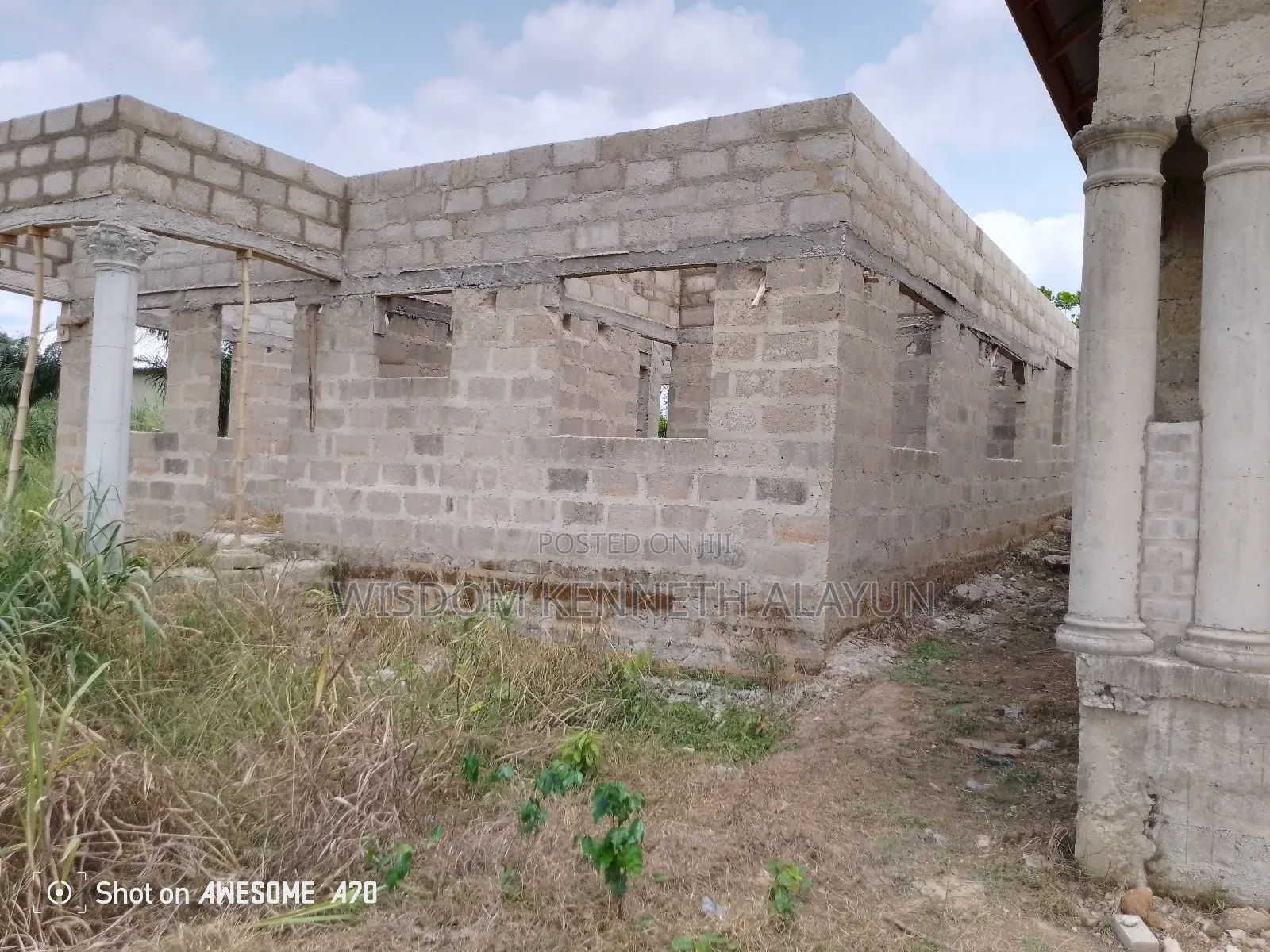 4bdrm House at Ejisu Besease Near Kumasi for Sale