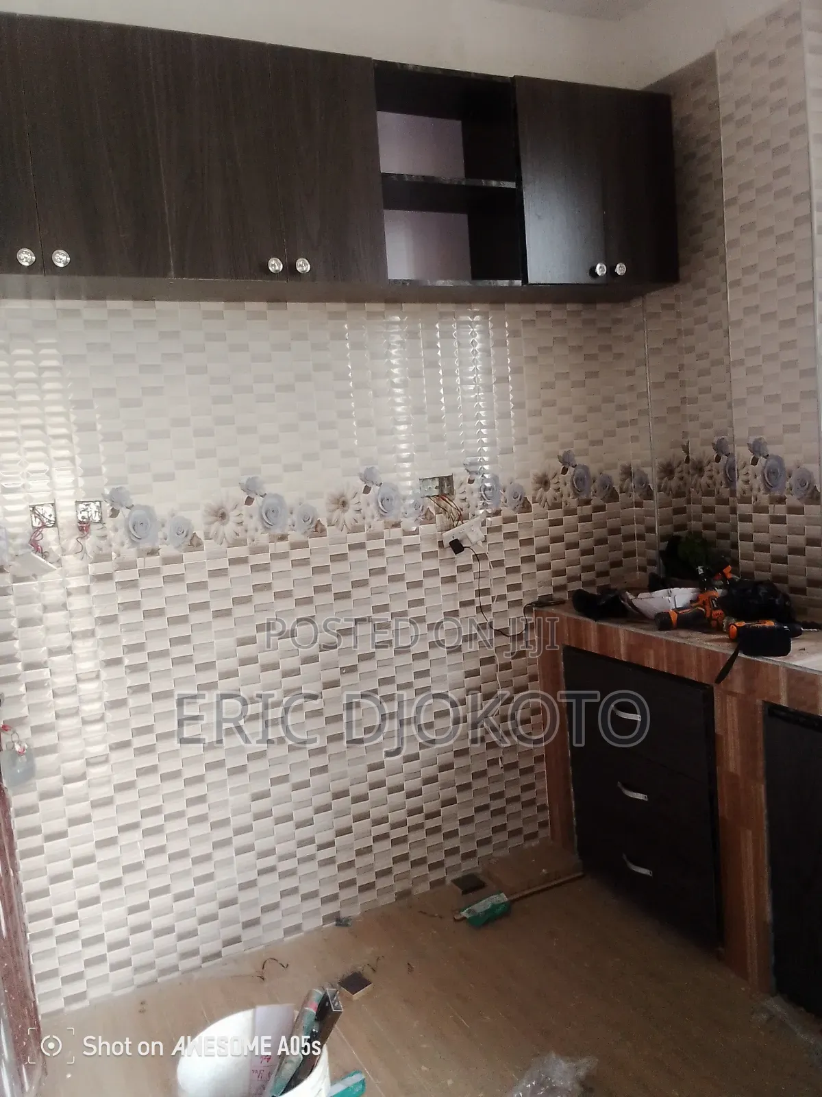 Kitchen Cabinets Dark Ash