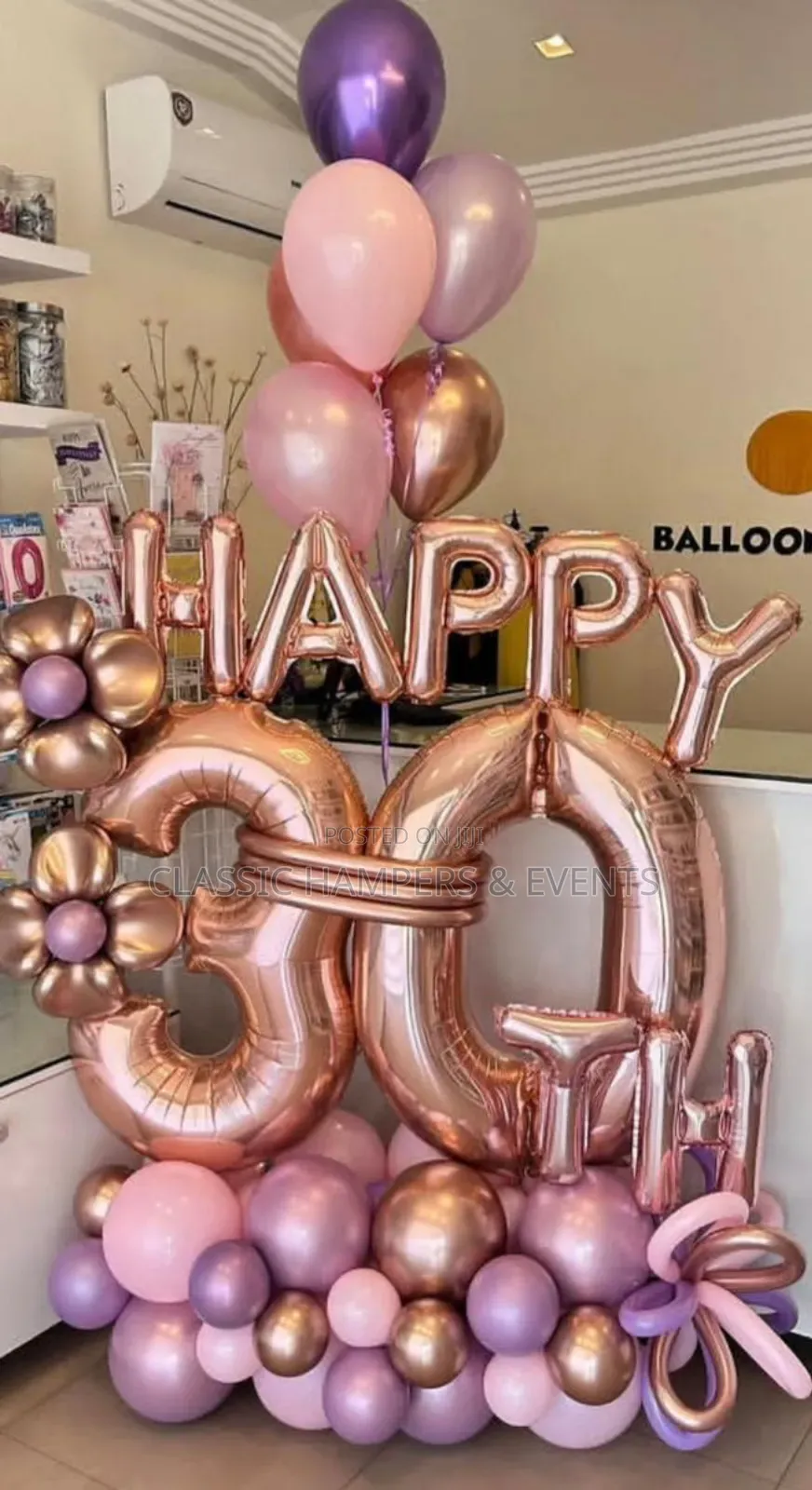 Balloon, Money and Floral Bouquets