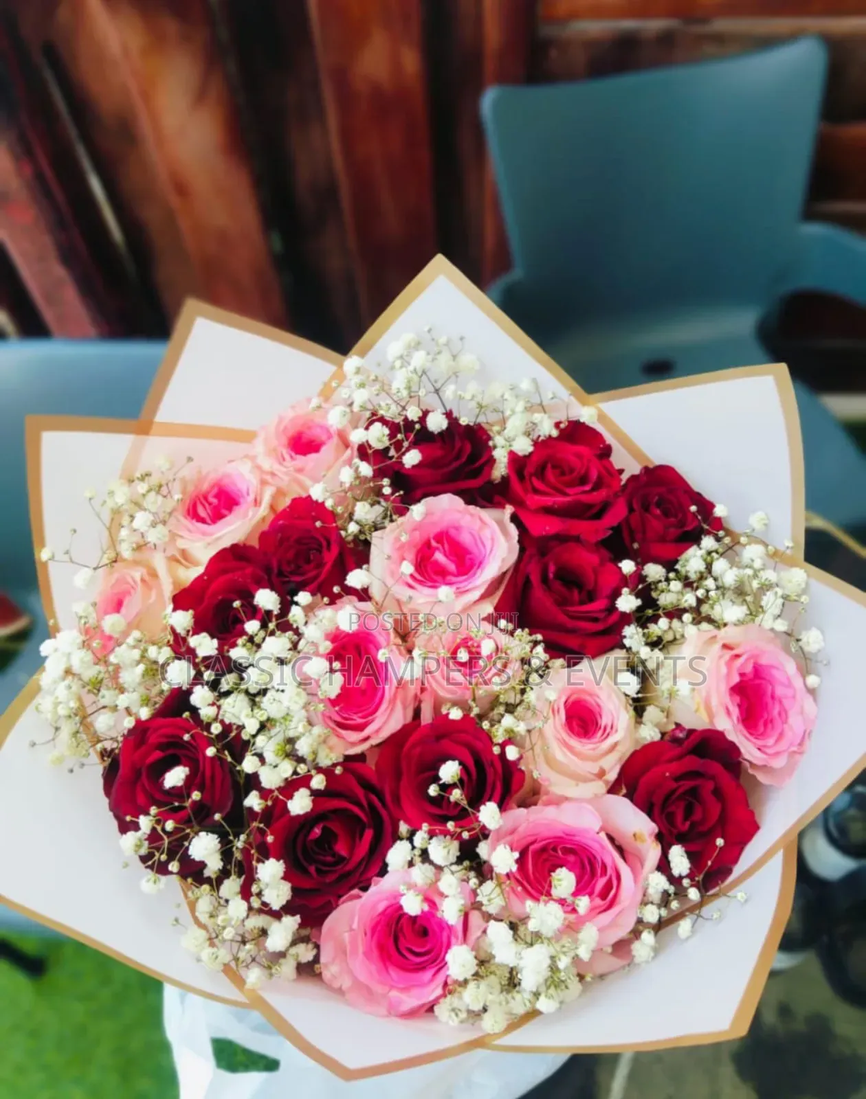 Balloon, Money and Floral Bouquets
