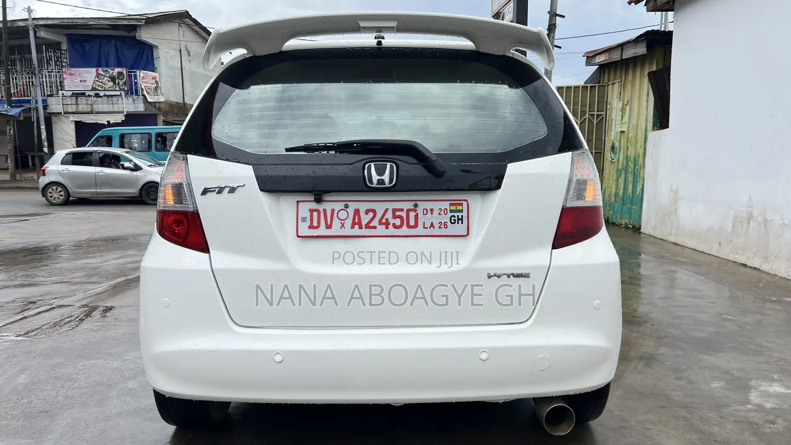 Honda Fit Automatic 2011 White