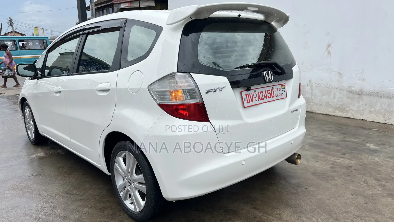 Honda Fit Automatic 2011 White