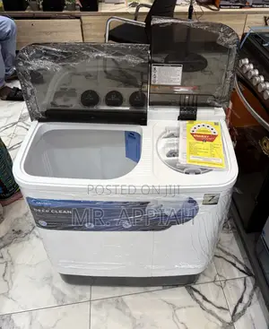 Quality Midea 7kg Twin Tub Semi-Auto Washing Machine(Spin Dry) 