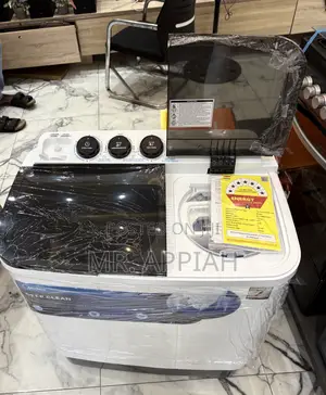 Super Durable Midea 7kg Spin Dry Twin Tub Semi-Auto Washing Machine.