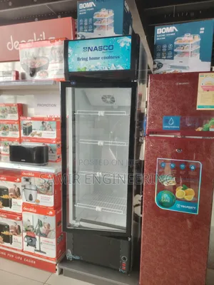 Nasco Nas-Fl350-1dr: Crystal-Clear Beverage Showcase