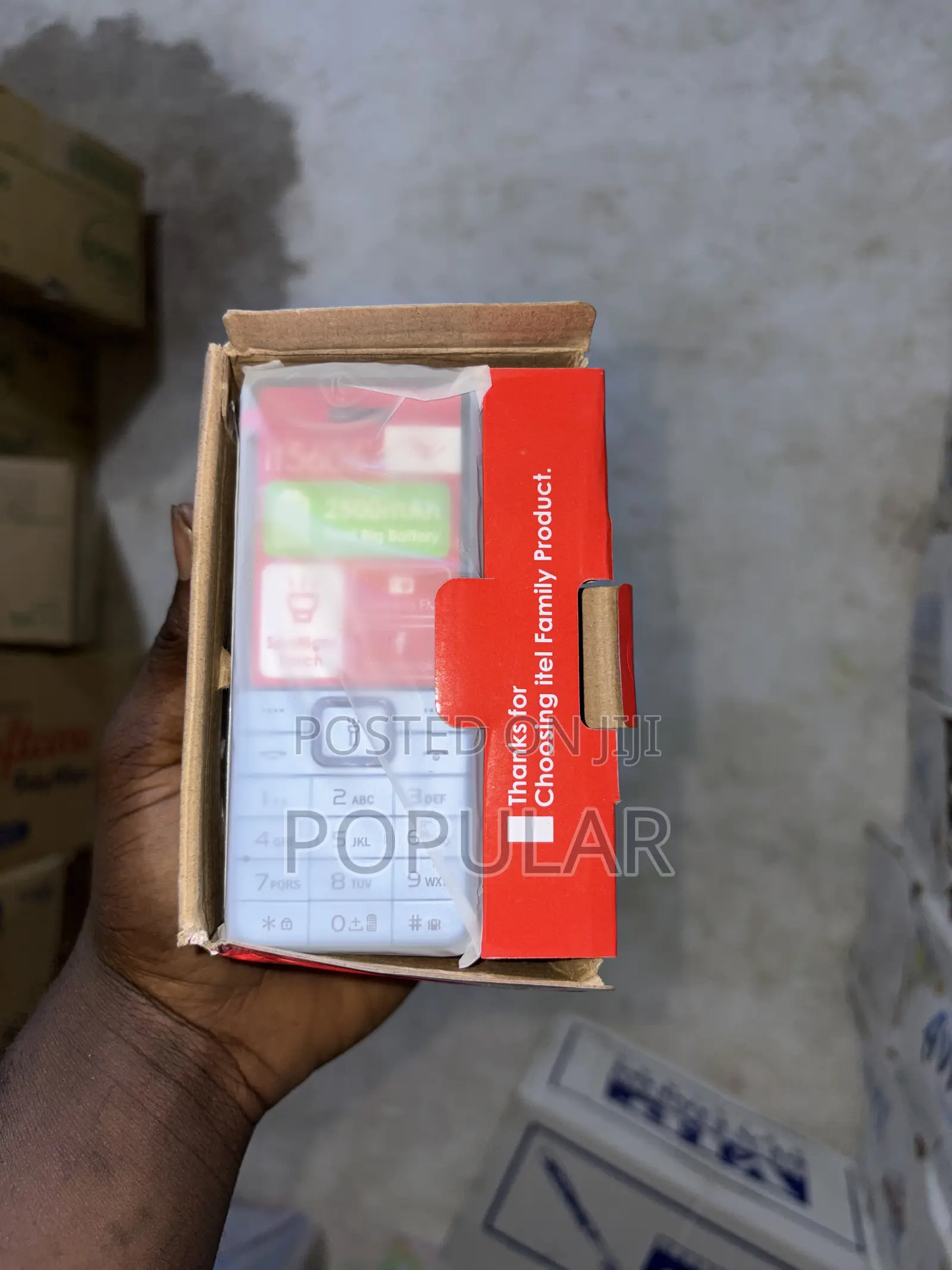 New Itel it5606 Blue