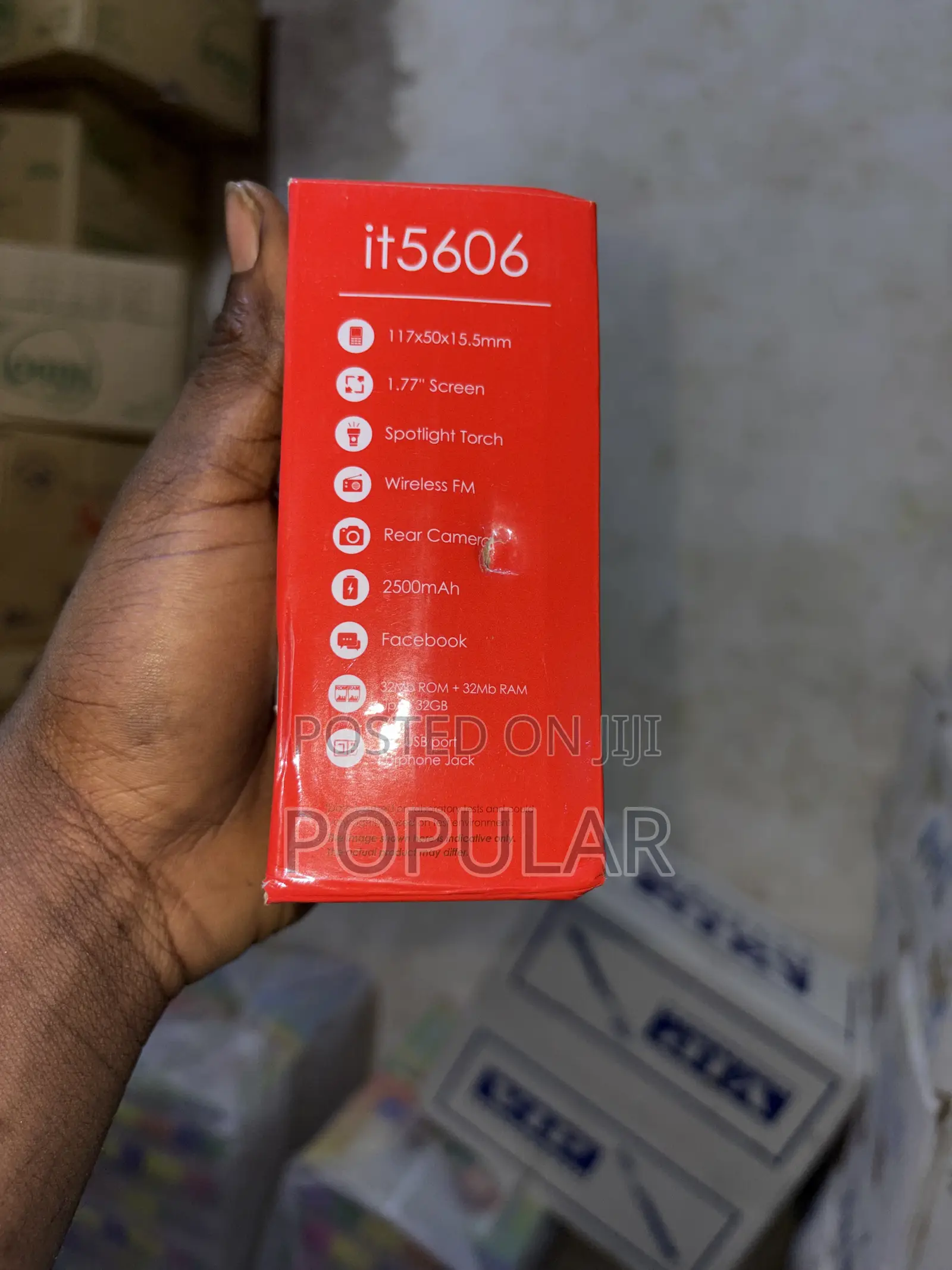 New Itel it5606 Blue