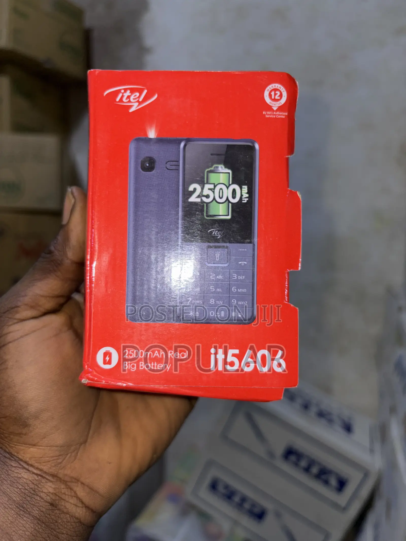 New Itel it5606 Blue