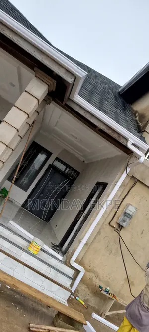 White PVC Gutter and Installation