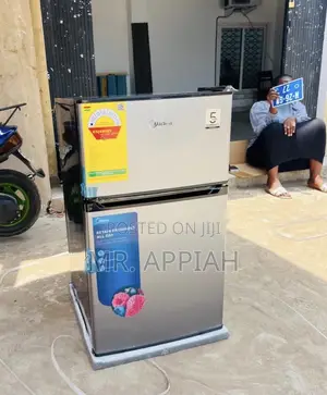 Get Affordable Midea 87liters Top Mount Freezer Fridge(Gray)