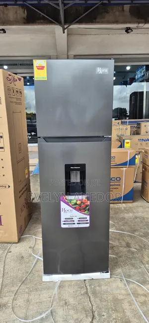 Roch Top Freezer 247l With Water Dispenser Double Door Fridge for Sale