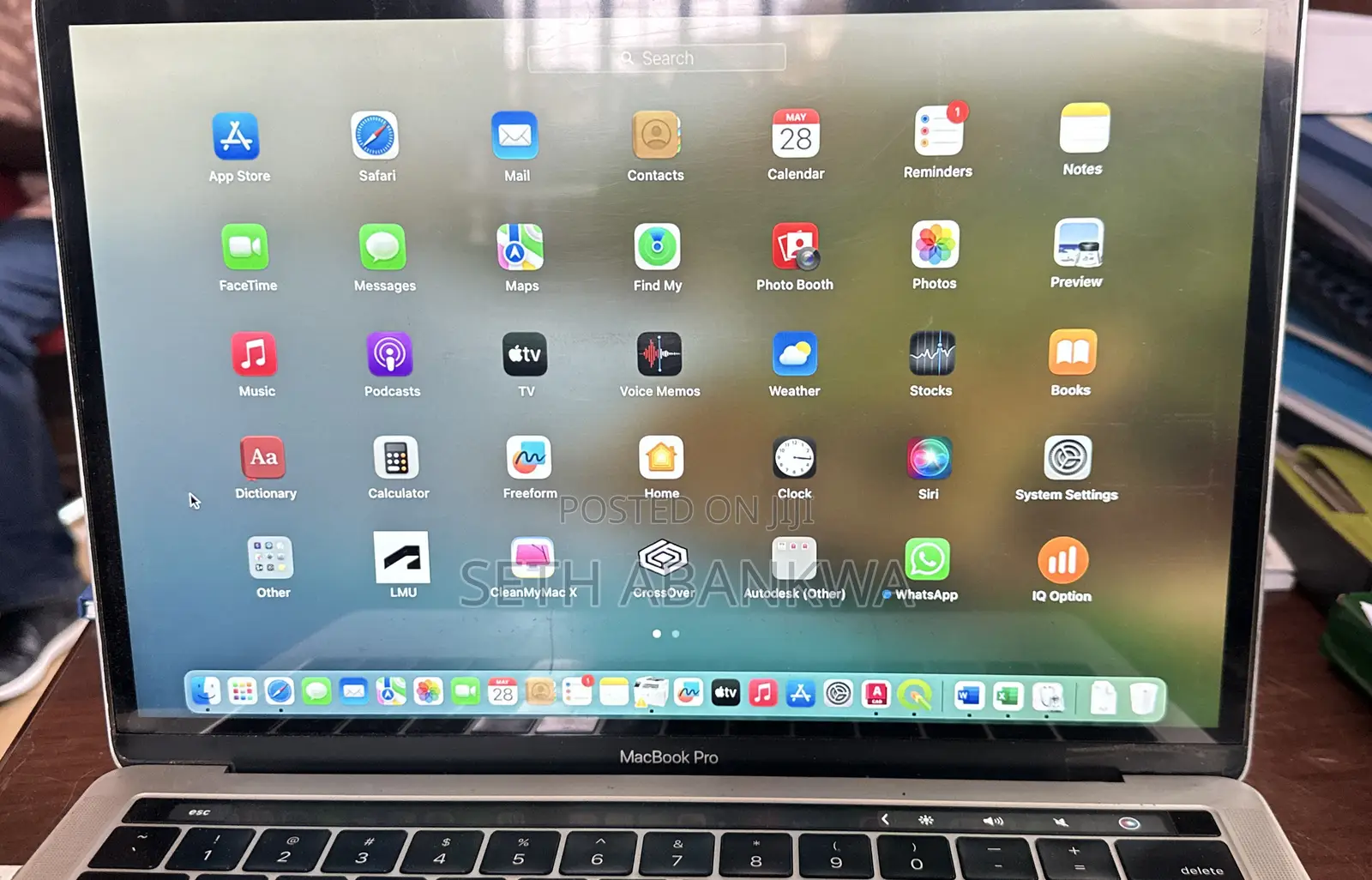 Laptop Apple MacBook Pro 2017 8GB Intel Core i5 SSD 500GB
