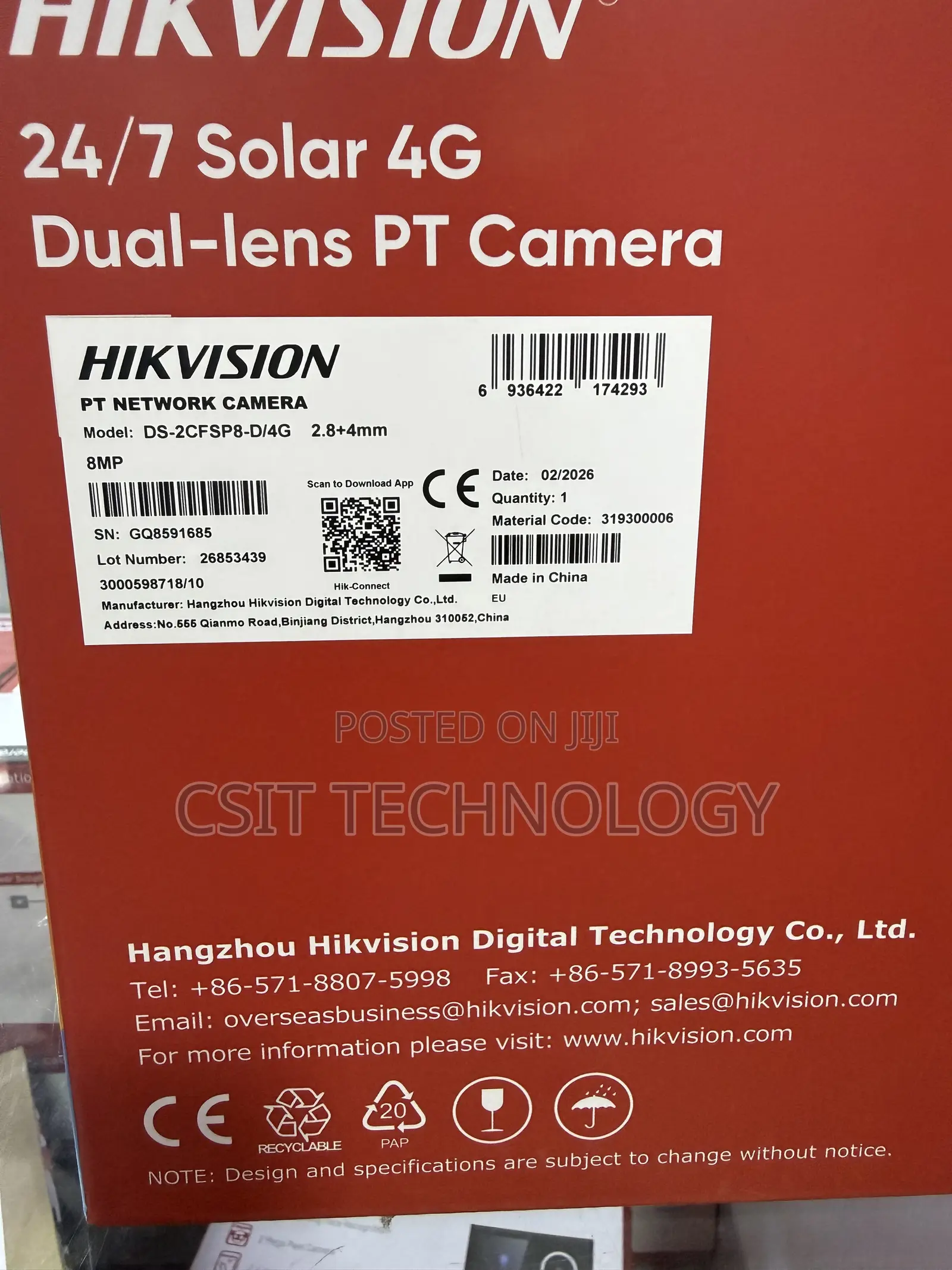 Sp8 Pt Camera Ds-2cefsp8- D/4g
