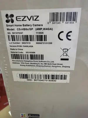 Ezviz 4g and Wifi Cs -Hb8c/Sp