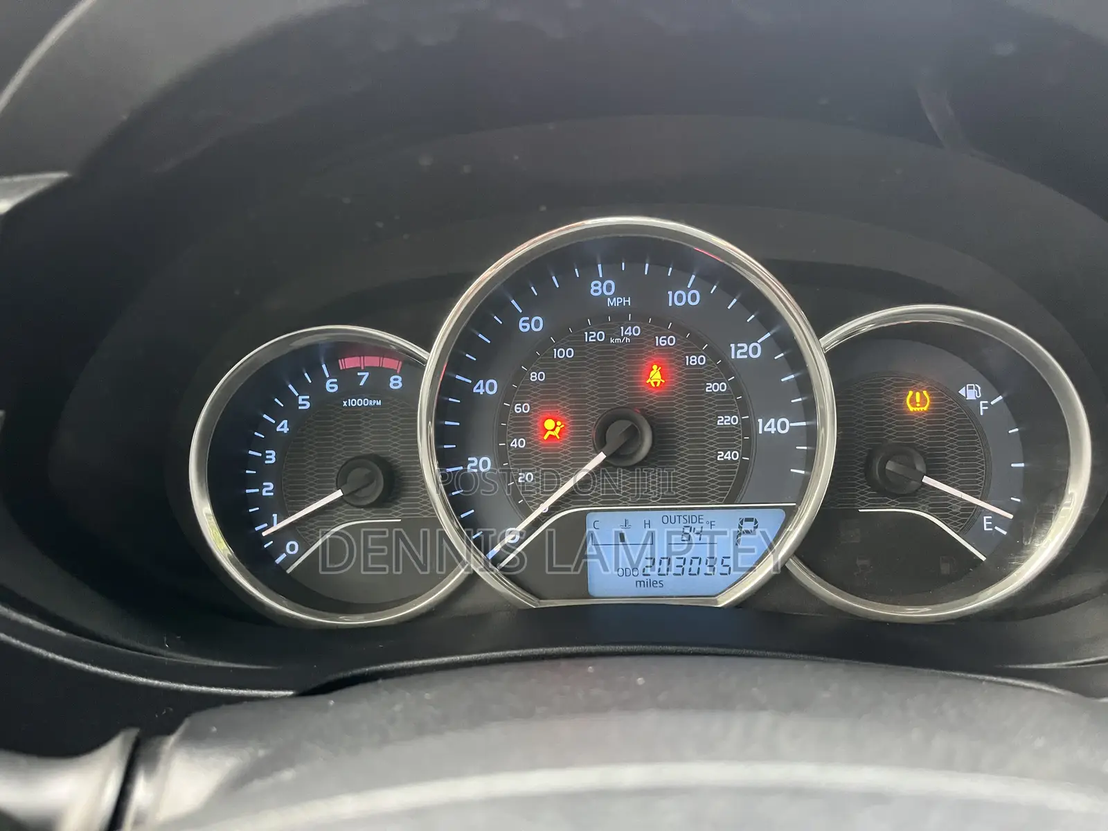 Toyota Corolla 2014 Red