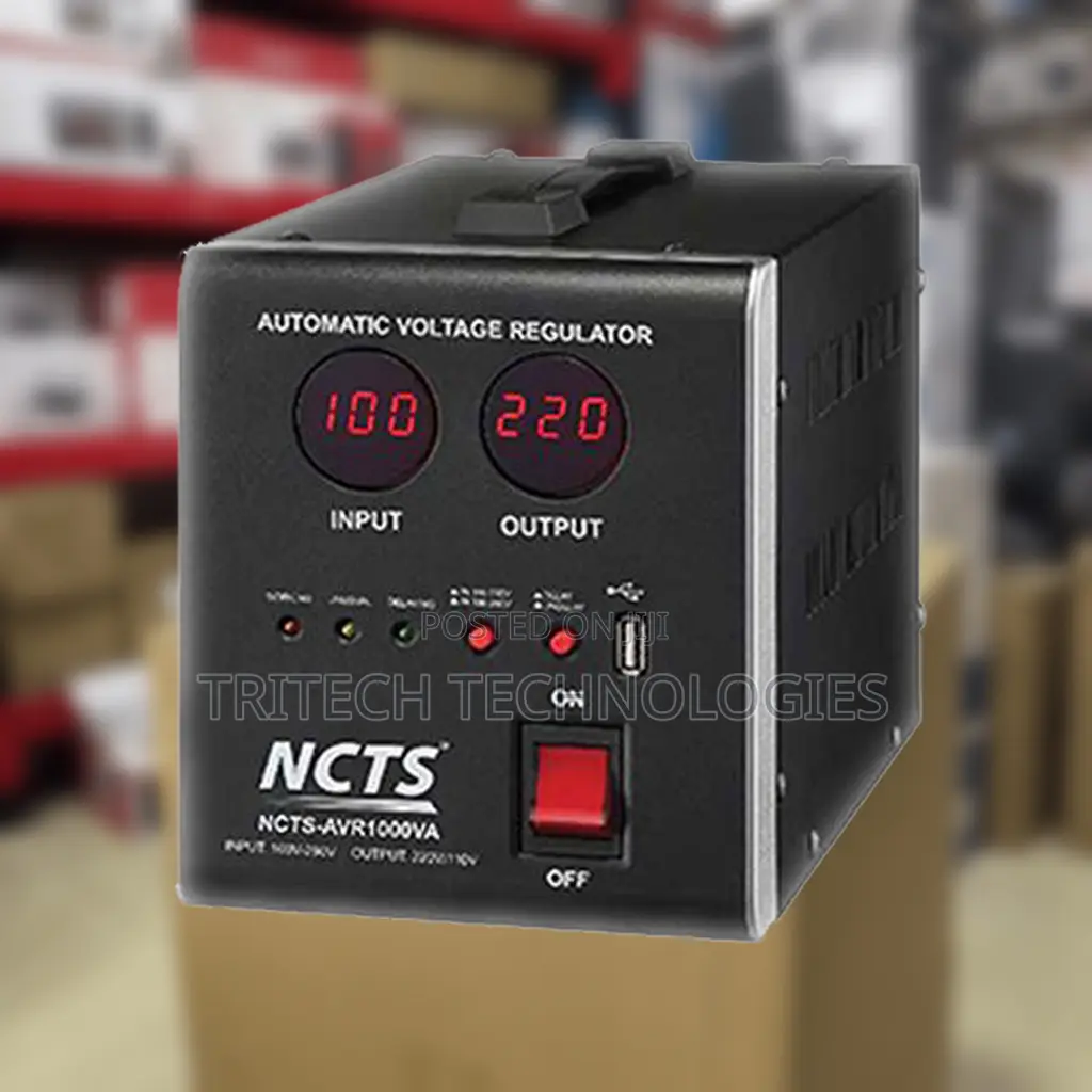 NCTS 1000va Stabilizer+Automatic Voltage Regulator Stepdown