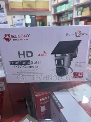 Gz Sony Dual Lens Solar PTZ Camera