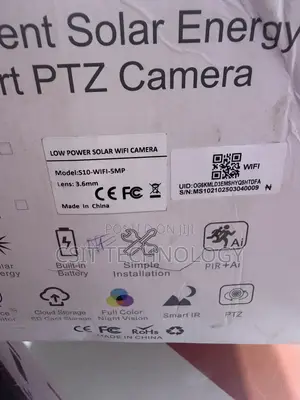 Ausno Solar Energy Alert PTZ Camera