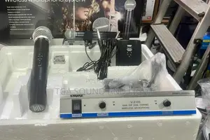 Shure v-3100 3-in-1 Wireless Microphone [Hand, Head Lapel]