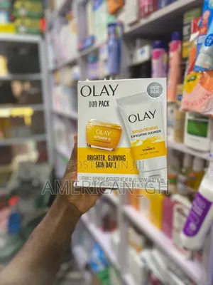 Olay Vitamin C Face Cream And Cleaner
