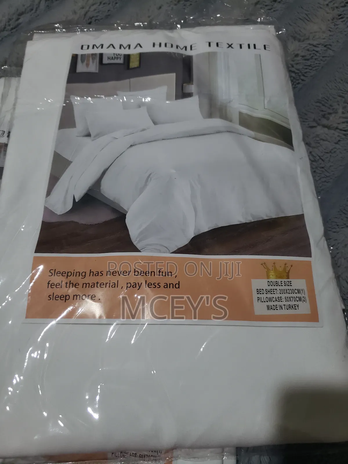 White Double Size Bedsheets